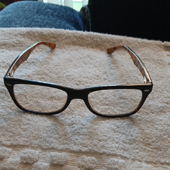 Ray-Ban Black Rectangular Glasses - Picture 1 of 5